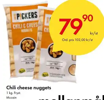 Snabbgross Chili cheese nuggets erbjuda