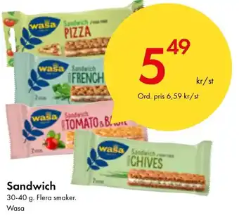 Snabbgross Sandwich erbjuda