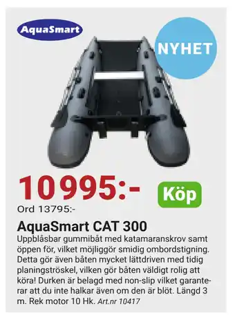 Erlandsons Brygga AquaSmart CAT 300 erbjuda