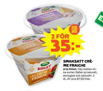 SMAKSATT CRÈME FRAICHE