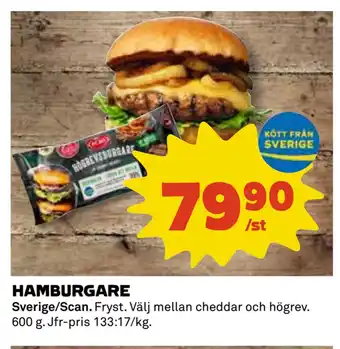 Coop Daglivs HAMBURGARE erbjuda