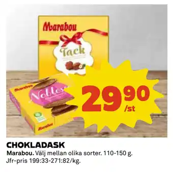 Coop Daglivs CHOKLADASK erbjuda