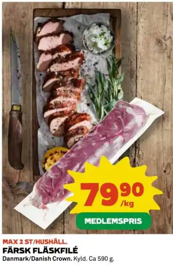 Coop FÄRSK FLÄSKFILÉ erbjuda