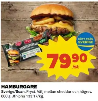 Coop HAMBURGARE erbjuda
