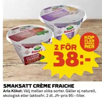 Coop SMAKSATT CRÈME FRAICHE erbjuda