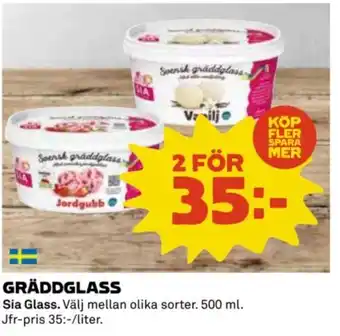 Coop GRÄDDGLASS erbjuda