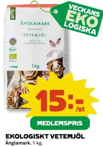 Coop EKOLOGISKT VETEMJÖL erbjuda