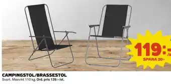 CAMPINGSTOL/BRASSESTOL