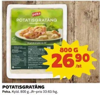 Coop POTATISGRATÄNG erbjuda