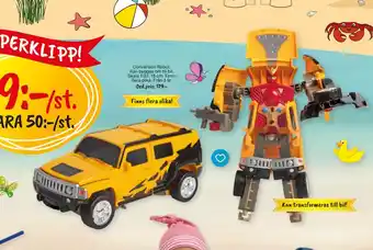 Leklust Conversion Robot erbjuda