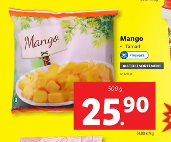 Lidl Mango erbjuda
