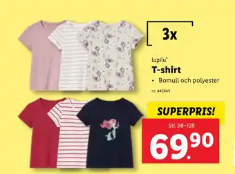 Lidl T-shirt erbjuda
