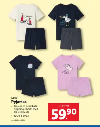 Lidl Pyjamas erbjuda
