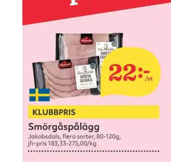 Hemköp Bror jakob skinka erbjuda