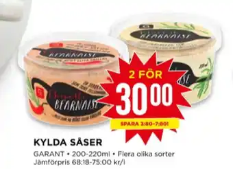 Willys Garant bearnaisesås erbjuda