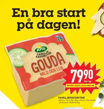 Willys Hemma Arla gouda erbjuda