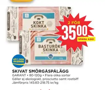 Willys Hemma Garant skinka erbjuda