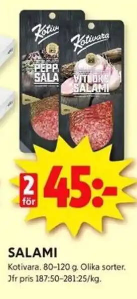 ICA Kvantum SALAMI erbjuda