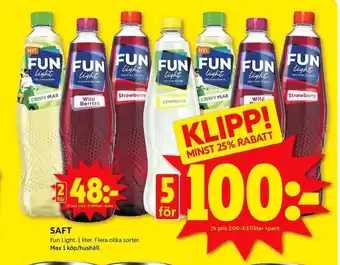 ICA Kvantum SAFT erbjuda