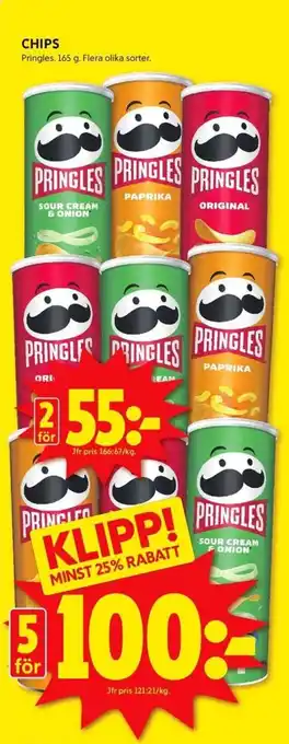 ICA Kvantum CHIPS erbjuda