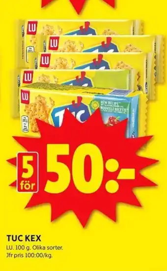 ICA Kvantum TUC KEX erbjuda