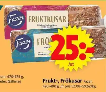 ICA Supermarket Frukt-, Frökusar erbjuda