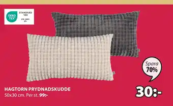 JYSK HAGTORN PRYDNADSKUDDE erbjuda