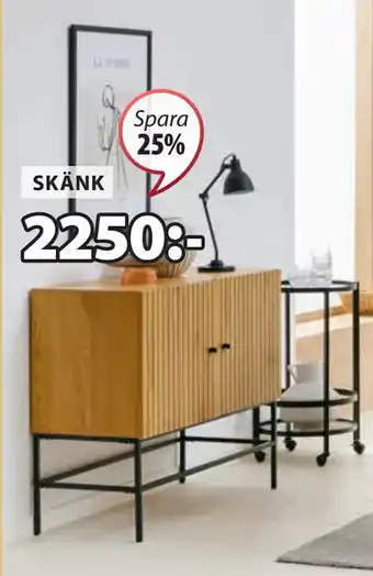 JYSK SKÄNK erbjuda