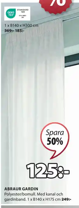 JYSK ABRAUR GARDIN erbjuda