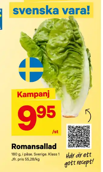 City Gross Romansallad erbjuda