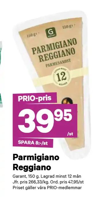 City Gross Parmigiano Reggiano erbjuda