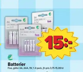 Östenssons Batterier erbjuda