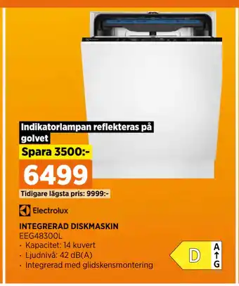 Power INTEGRERAD DISKMASKIN erbjuda