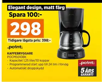 Power KAFFEBRYGGARE erbjuda