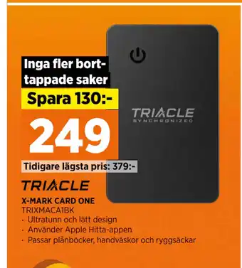 Power X-MARK CARD ONE erbjuda