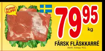 Nya Pulsen FÄRSK FLÄSKKARRÉ erbjuda
