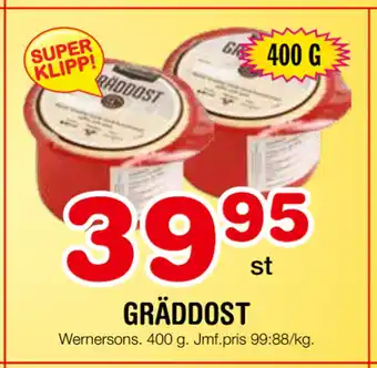 Nya Pulsen GRÄDDOST erbjuda