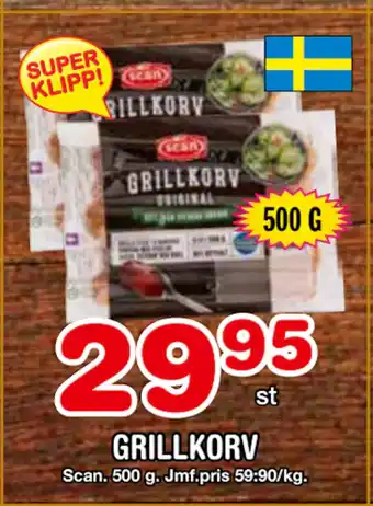 Nya Pulsen GRILLKORV erbjuda