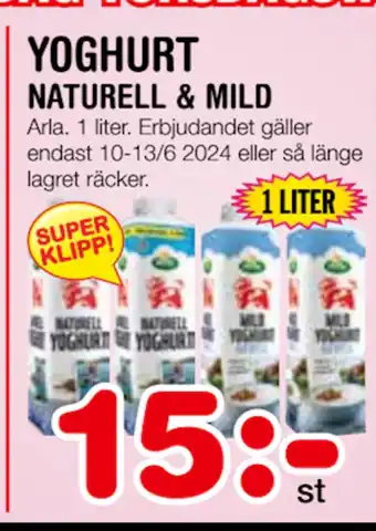 Nya Pulsen YOGHURT erbjuda