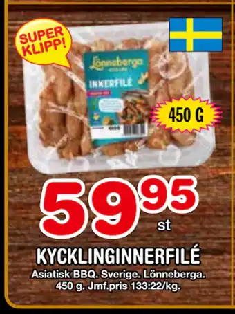 Nya Pulsen KYCKLINGINNERFILÉ erbjuda