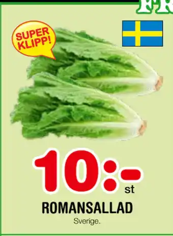 Nya Pulsen ROMANSALLAD erbjuda