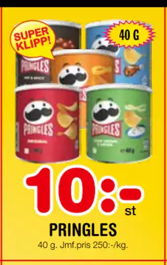 Nya Pulsen PRINGLES erbjuda
