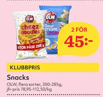 Hemköp Snacks erbjuda