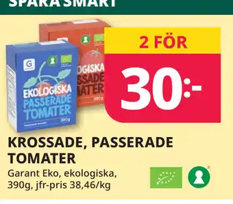 Tempo KROSSADE, PASSERADE TOMATER erbjuda