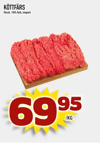Prisma Mat KÖTTFÄRS erbjuda