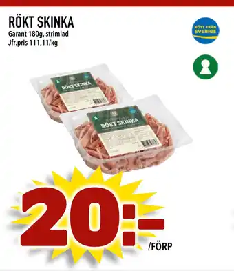 Nelins RÖKT SKINKA erbjuda