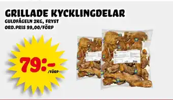 Nelins grillade kycklingdelar erbjuda