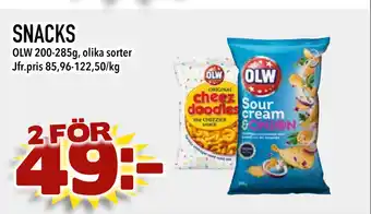 Nelins SNACKS erbjuda