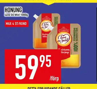 Matdax HONUNG erbjuda