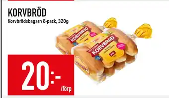 Matdax KORVBRÖD erbjuda